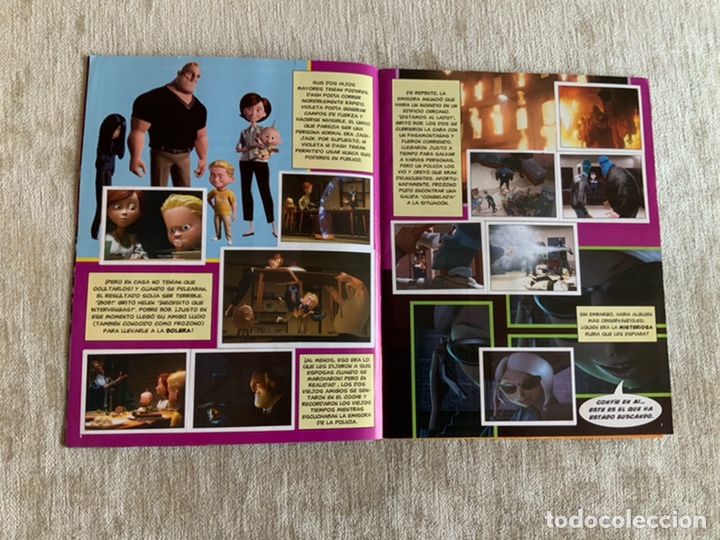 Coleccionismo &aacute;lbum: COLECCI&Oacute;N COMPLETA PEGADA LOS INCRE&Iacute;BLES PANINI - Foto 5