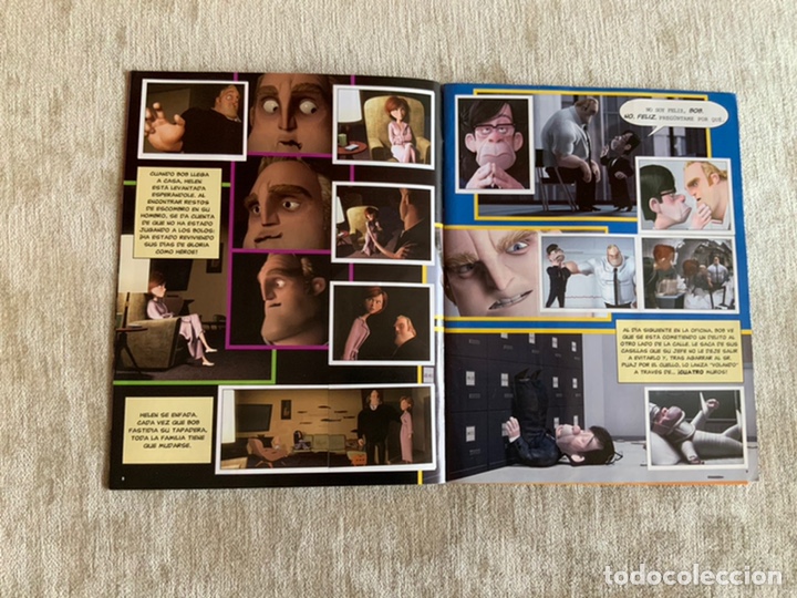 Coleccionismo &aacute;lbum: COLECCI&Oacute;N COMPLETA PEGADA LOS INCRE&Iacute;BLES PANINI - Foto 6