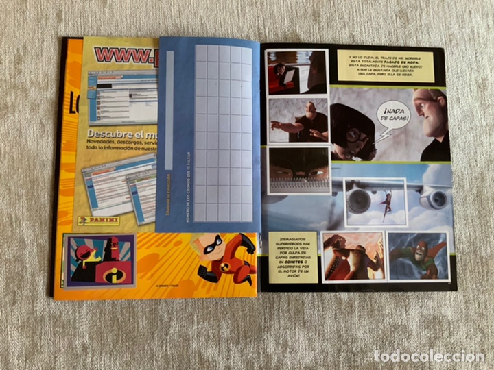 Coleccionismo &aacute;lbum: COLECCI&Oacute;N COMPLETA PEGADA LOS INCRE&Iacute;BLES PANINI - Foto 12
