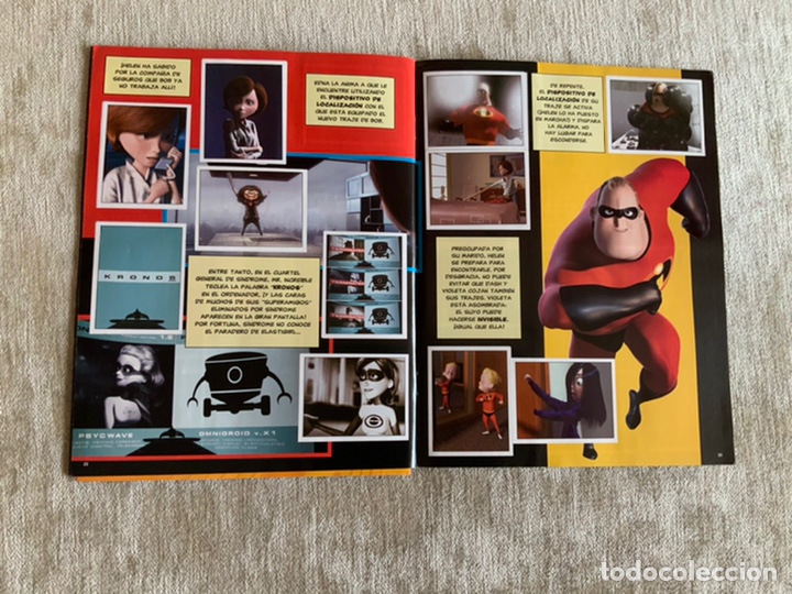 Coleccionismo &aacute;lbum: COLECCI&Oacute;N COMPLETA PEGADA LOS INCRE&Iacute;BLES PANINI - Foto 15