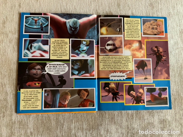 Coleccionismo &aacute;lbum: COLECCI&Oacute;N COMPLETA PEGADA LOS INCRE&Iacute;BLES PANINI - Foto 16