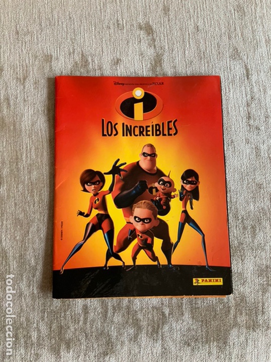 Coleccionismo &aacute;lbum: COLECCI&Oacute;N COMPLETA PEGADA LOS INCRE&Iacute;BLES PANINI - Foto 1