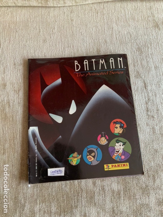 Sammeln Sammelalbum: COLECCI&Oacute;N COMPLETA PEGADA BATMAN 1993 PANINI