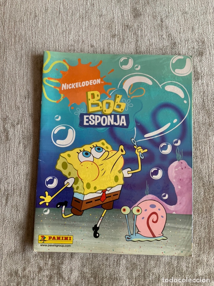 Sammeln Sammelalbum: ALBUM CROMOS COLECCI&Oacute;N COMPLETA PEGADA BOB SPONJA NICKEDOLEON PANINI