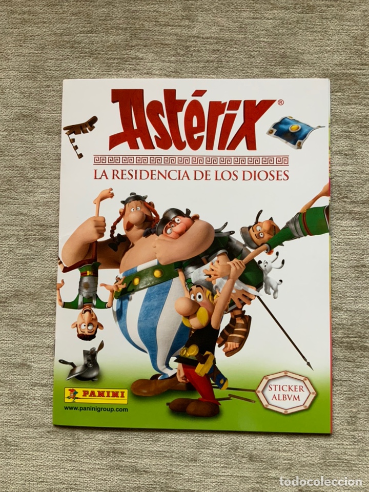 Sammeln Sammelalbum: ALBUM CROMOS COLECCI&Oacute;N COMPLETA SIN PEGAR ASTERIX LA RESIDENCIA DE LOS DIOSES.PANINI