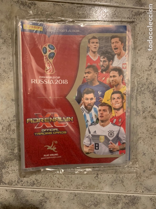 Sammeln Sammelalbum: ALBUM VAC&Iacute;O NUEVO CARDS ADRENALYN XL RUSIA 2018.PANINI