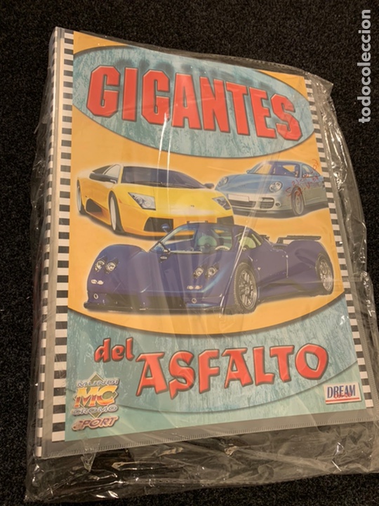 Sammeln Sammelalbum: ALBUM VAC&Iacute;O GIGANTES DEL ASFALTO MUNDICROMO