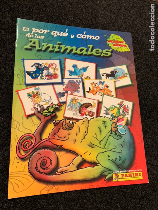 Collezionismo &Aacute;lbum: ALBUM EL POR QU&Eacute; Y C&Oacute;MO DE LOS ANIMALES. ESTA VAC&Iacute;OPANINI EN BUEN ESTADO ESTADO