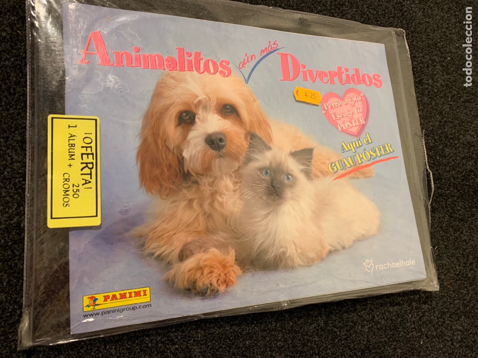 Sammeln Sammelalbum: ALBUM PLANCHA VAC&Iacute;O ANIMALITOS A&Uacute;N M&Aacute;S DIVERTIDOS PANINI