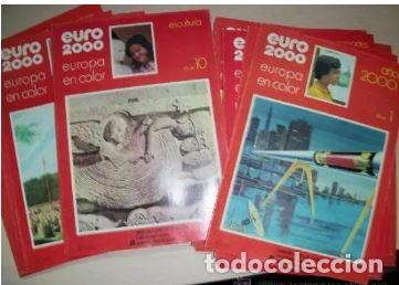 Collectionnisme Album: 16 ALBUMES CROMOS EURO 2000 EUROPA EN COLOR. VICENS VIVES 1973 COLECCION COMPLETA