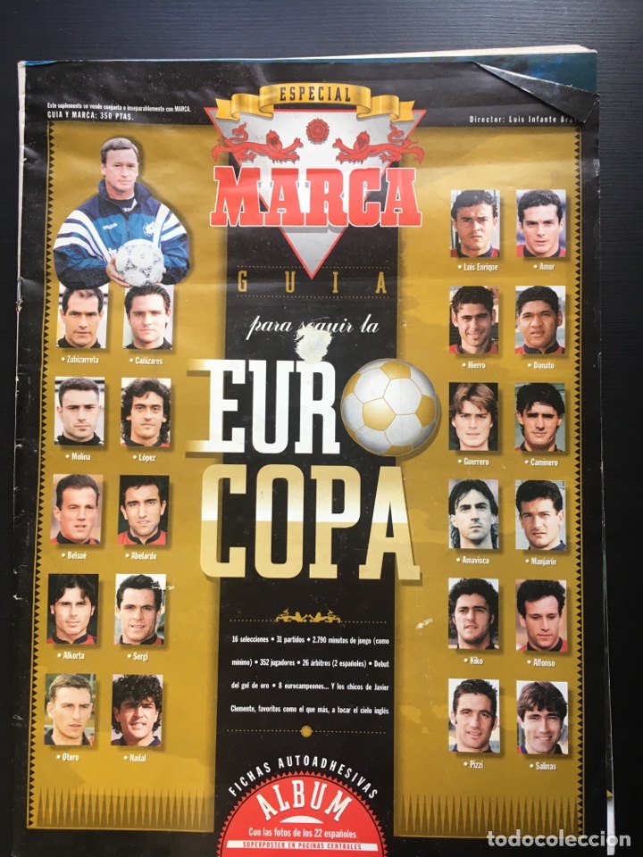 Sammeln Sammelalbum: Album Especial Marca para seguir la Eurocopa 1996