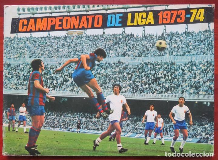Colecionismo Caderneta: ALBUM 1973 74 Fher Disgra Liga 73 74. Completo y con poster completo. Cruyff Netzer Ayala Carnevali