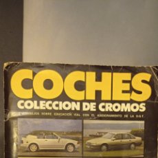 Coleccionismo Álbum: ALBUM COCHES. Lote 226068890