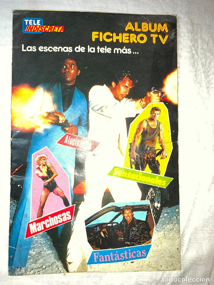 Coleccionismo &Aacute;lbum: ALBUM COMPLETO - LAS ESCENAS DE LA TELE MAS....