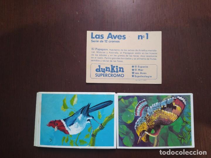 Coleccionismo &aacute;lbum: LAS AVES. CHICLE DUNKIN. COMPLETA Y NUEVA - Foto 1