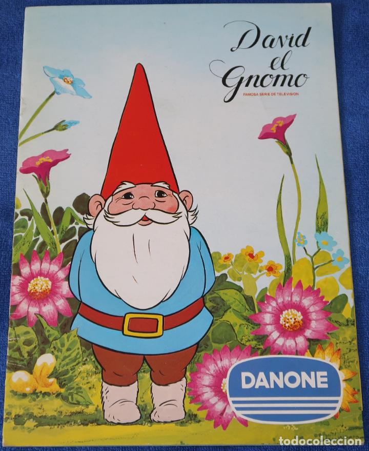 Coleccionismo &aacute;lbum: David el gnomo - Danone &iexcl;Completo e impecable con cromos en plancha! - Foto 1
