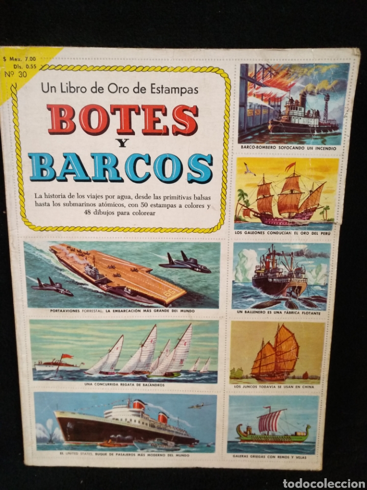 Colecionismo Caderneta: &Aacute;lbum Botes y barcos novato, completo