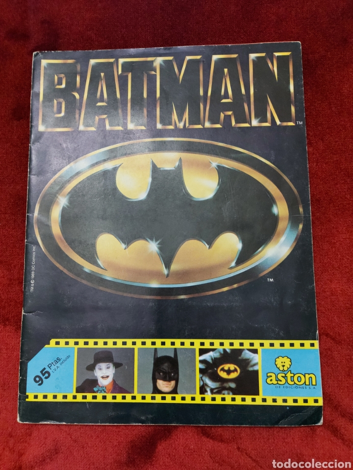 album de cromos batman 1989 aston completo/hero - Compra venta en  todocoleccion