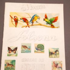 Coleccionismo Álbum: ALBÚM ORIGINAL - MAQUETA - SOLSONA ANIMALES - ÚNICO - NUNCA PUBLICADO. Lote 230704085