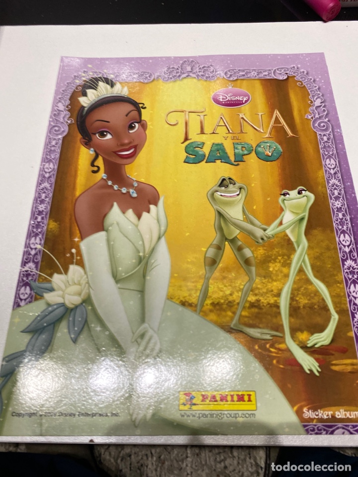 Coleccionismo &aacute;lbum: T&iacute;ana y el sapo disney