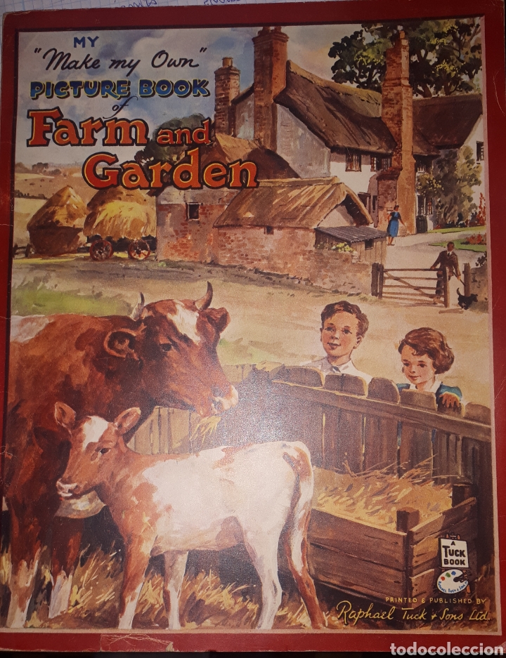 Collectionnisme Album: FARM AND GARDEN MY MAKE MY OWN PICTURE BOOK EN INGL&Eacute;S COMPLETO