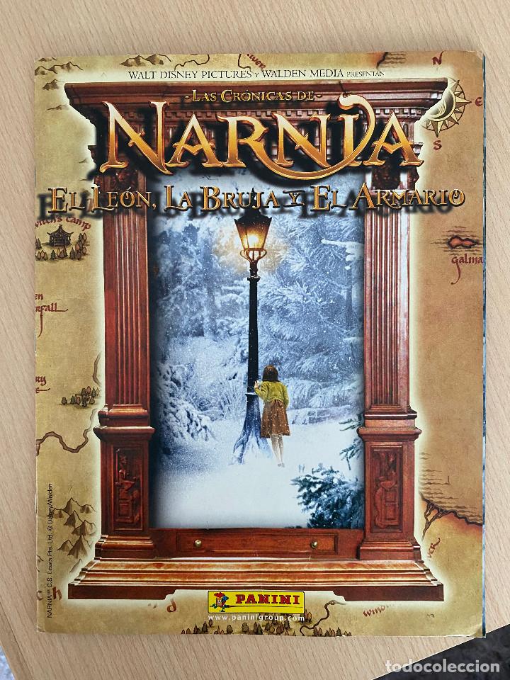 Collectionnisme Album: NARNIA EL LE&Oacute;N, LA BRUJA Y EL ARMARIO ALBUM DE CROMOS COMPLETO I POSTER COMPLETO