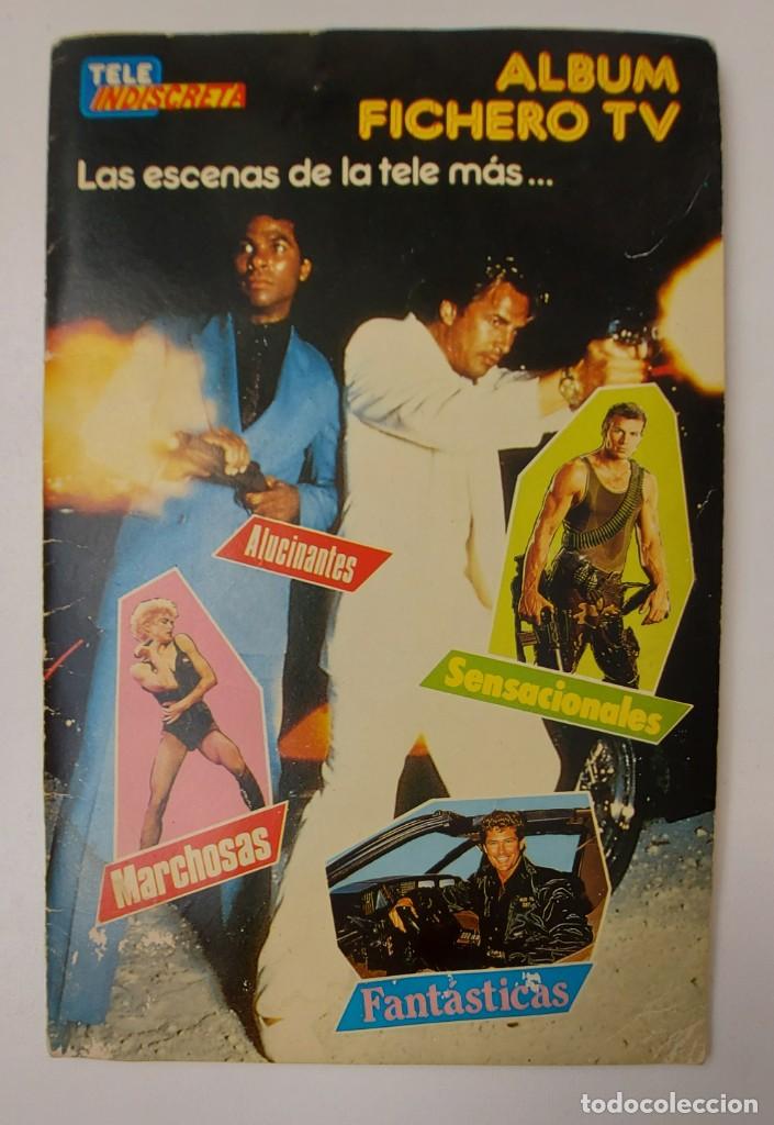Collezionismo &Aacute;lbum: ALBUM FICHERO TV LAS ESCENAS DE LA TV - TELE INDISCRETA - 1987 - SERIES CORRUPCI&Oacute;N EN MIAMI, EL COCH