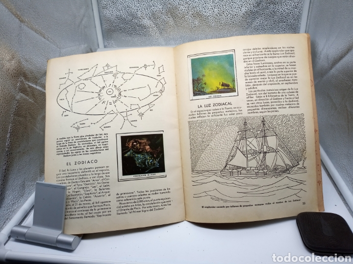 Coleccionismo &aacute;lbum: Secretos del espacio libro de oro de estampas - Foto 3