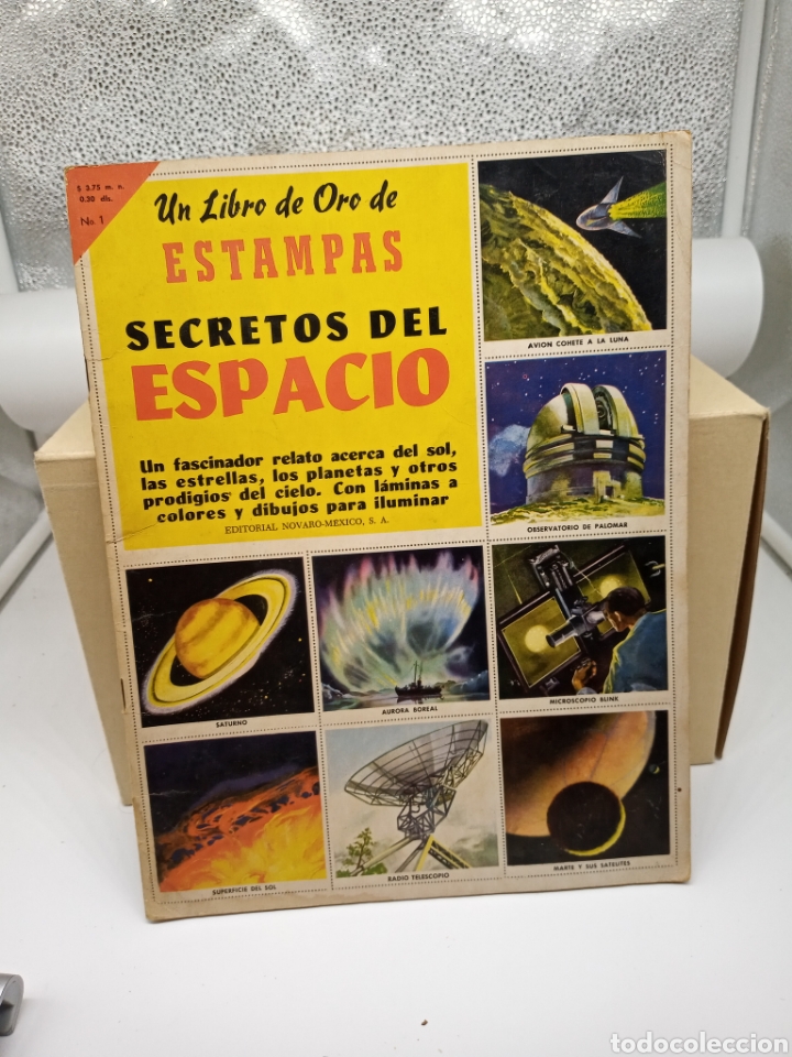 Coleccionismo &aacute;lbum: Secretos del espacio libro de oro de estampas - Foto 1