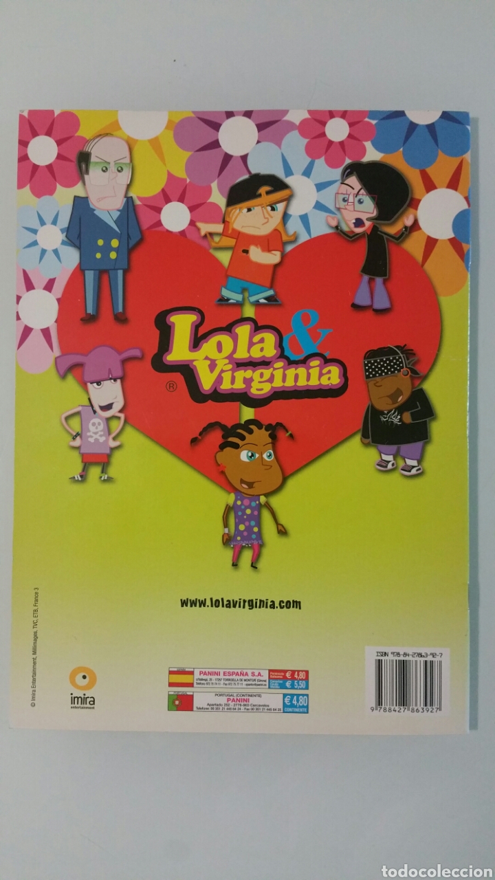 Coleccionismo &aacute;lbum: Stick & Stack. Lola & Virginia. Panini. - Foto 2