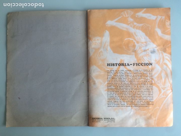 Coleccionismo &aacute;lbum: HISTORIA FICCION - Foto 2