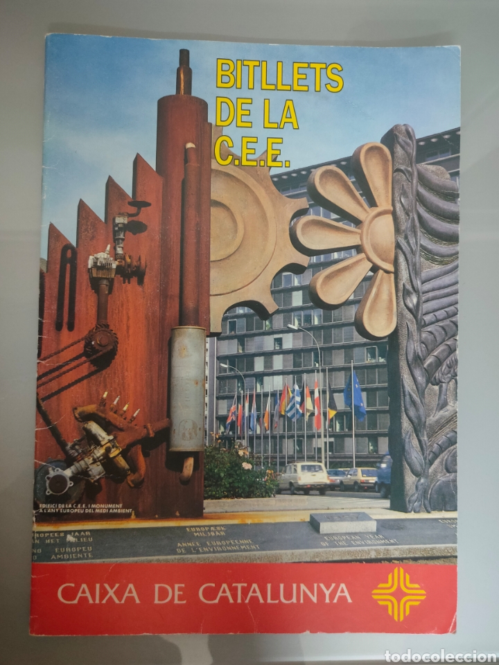 Colecionismo Caderneta: ALBUM COMPLETO BILLETS DE LA CEE CAIXA CATALUNYA