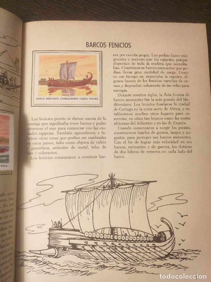Coleccionismo &aacute;lbum: Un libro de oro en estampas n&ordm; 30: Botes y barcos - Foto 3