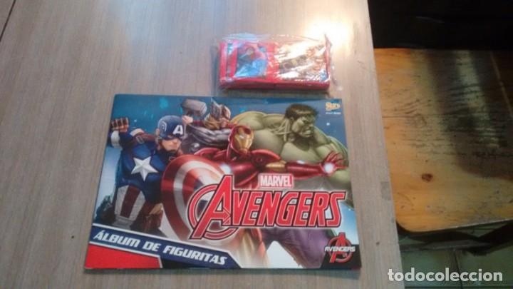 Collectionnisme Album: ALBUM DE CROMOS AVENGER COMPLETO