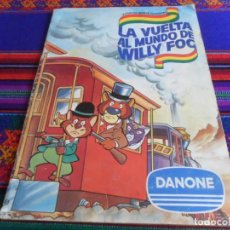 Collectionnisme Album: LA VUELTA AL MUNDO DE WILLY FOG COMPLETO 96 CROMOS. DANONE 1983. TABLILLA SIN ESCRITOS.. Lote 266983299