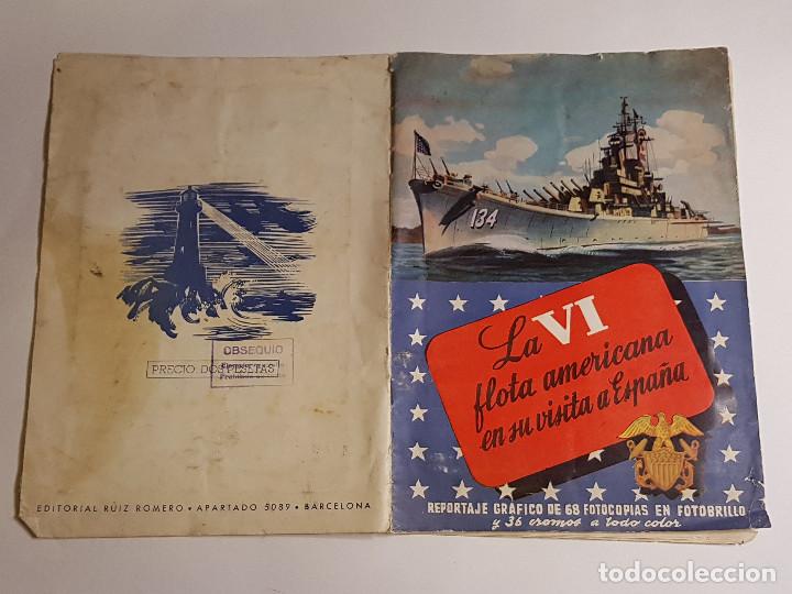 Coleccionismo &Aacute;lbum: BRUGUERA - LA VI FLOTA AMERICANA EN SU VISITA A ESPA&Ntilde;A - ALBUM COMPLETO