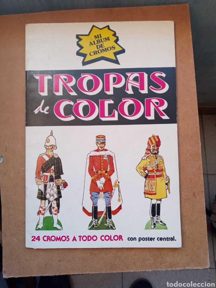 Collezionismo &Aacute;lbum: Mi &aacute;lbum de cromos Tropas de Color 1980
