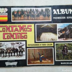 Coleccionismo Álbum: ÁLBUM COMPLETO CONTAMOS CONTIGO, FOTOCROMOS A TODO COLOR ( 1968 ). Lote 243495225