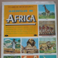 Coleccionismo Álbum: MARAVILLAS DE ÁFRICA - NOVARO - 1965 - COMPLETO