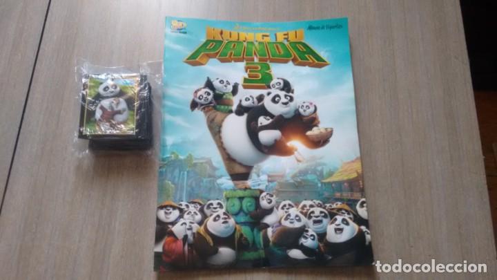 Colecionismo Caderneta: ALBUM COMPLETO KUNG FU PANDA 3 -