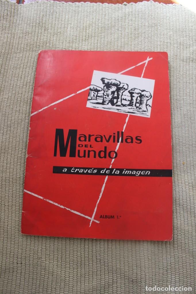 Colecionismo Caderneta: MARAVILLAS DEL MUNDO A TRAVES DE LA IMAGEN ALBUM 1&ordm; - COMPLETO