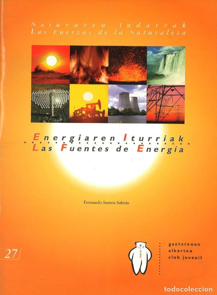 Colecionismo Caderneta: Las fuentes de energ&iacute;a. Fernando Santos Sabr&aacute;s. Club Juvenil. 1997