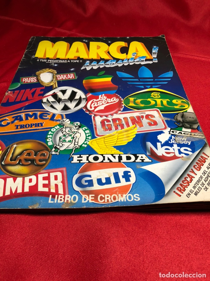 Colecionismo Caderneta: &Aacute;lbum de cromos marca man&iacute;a del 1984