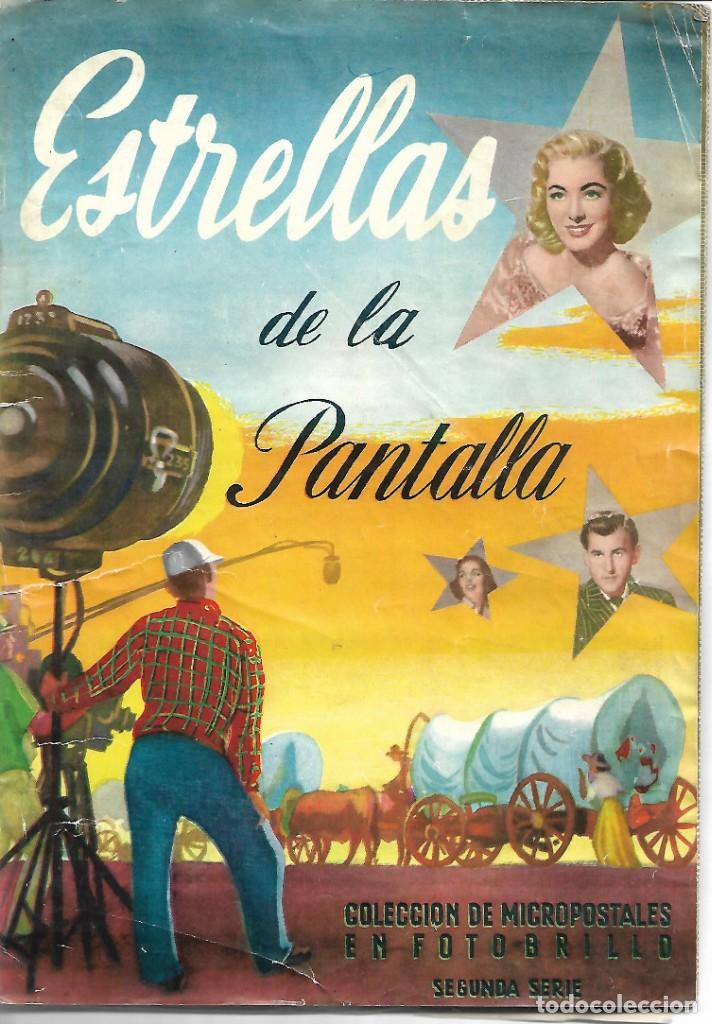 Coleccionismo &aacute;lbum: ESTRELLAS DE LA PANTALLA 2&ordf; SERIE- COMPLETO - Foto 1