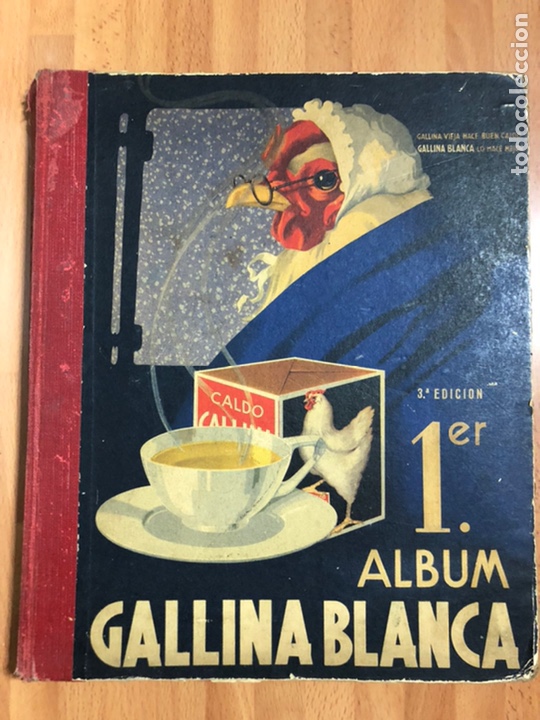 Collezionismo &Aacute;lbum: 1 er album Gallina Blanca edicion 3 completo