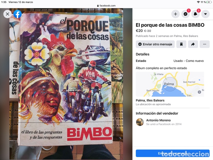 Collezionismo &Aacute;lbum: &Aacute;lbum de Bimbo completo