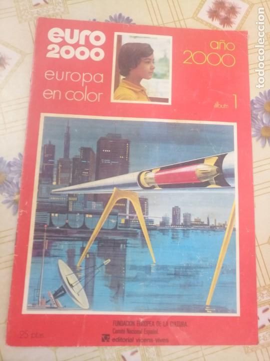 Collezionismo &Aacute;lbum: Completo album cromos euro 2000 europa