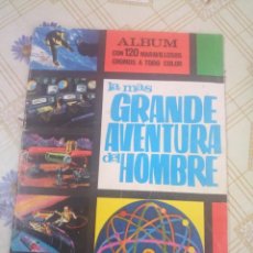 Coleccionismo Álbum: COMPLETO ALBUM CROMOS LA MÁS GRANDE AVENTURA DEL HOMBRE. Lote 254266660
