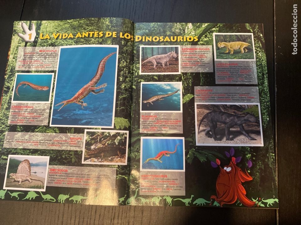Coleccionismo &aacute;lbum: DINOSAURIOS MARCA COMPLETA - Foto 2
