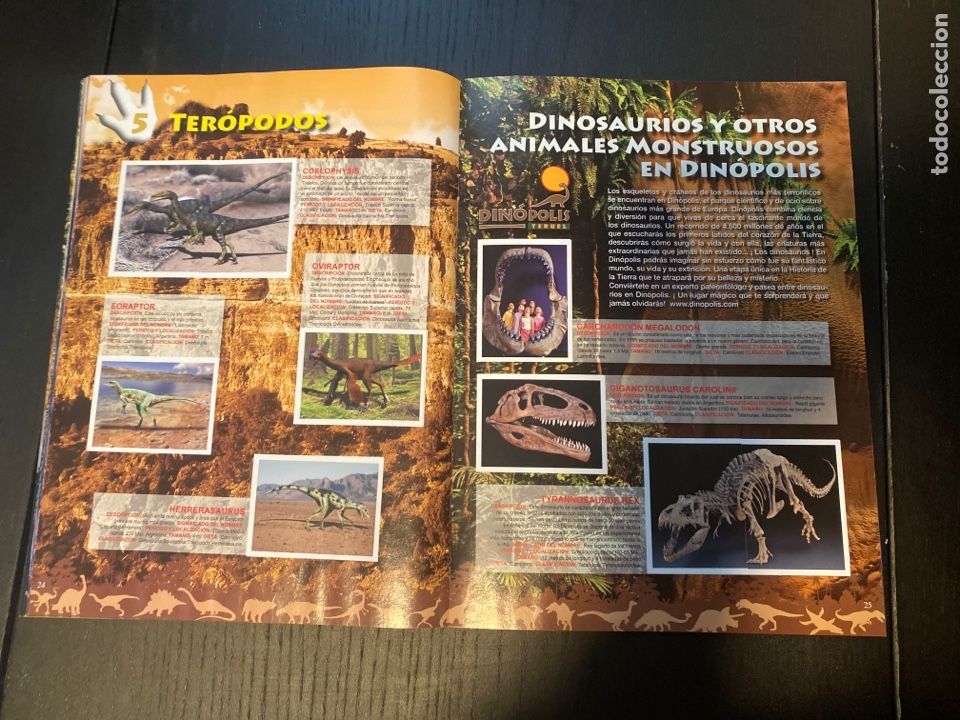 Coleccionismo &aacute;lbum: DINOSAURIOS MARCA COMPLETA - Foto 3